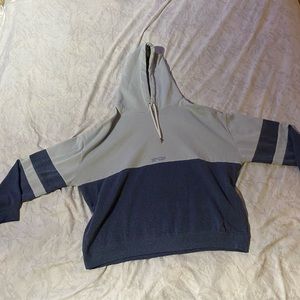 Two colour men’s hoodie